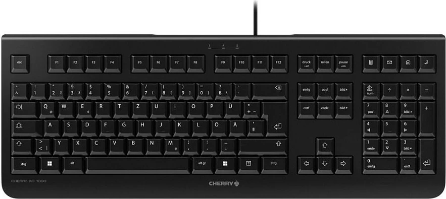Tastierë Cherry KC1000 AZERTY, me kabllo, e zezë