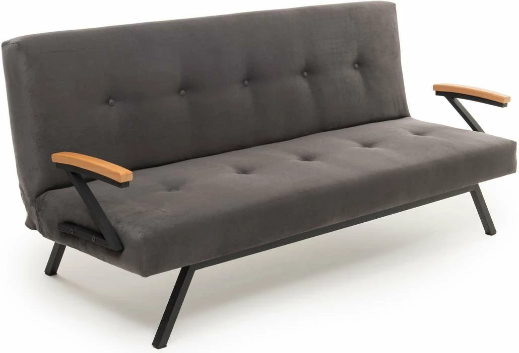 Divan-krevat 3 vende, Atelier del Sofa, Zven, ngjyrë gri