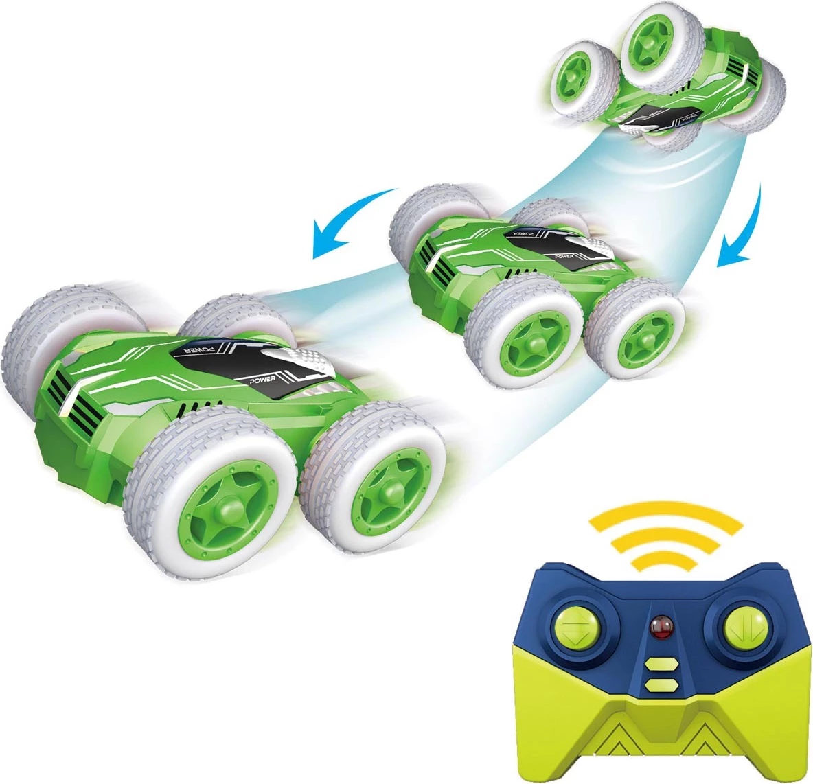 Mini Double-Sided RC Stunt Car