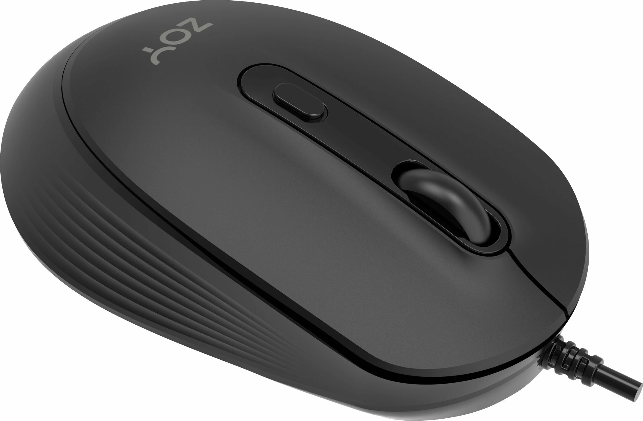 Maus ZOY ZMS08 me kabllo USB, 6 butona, DPI e rregullueshme, e zezë