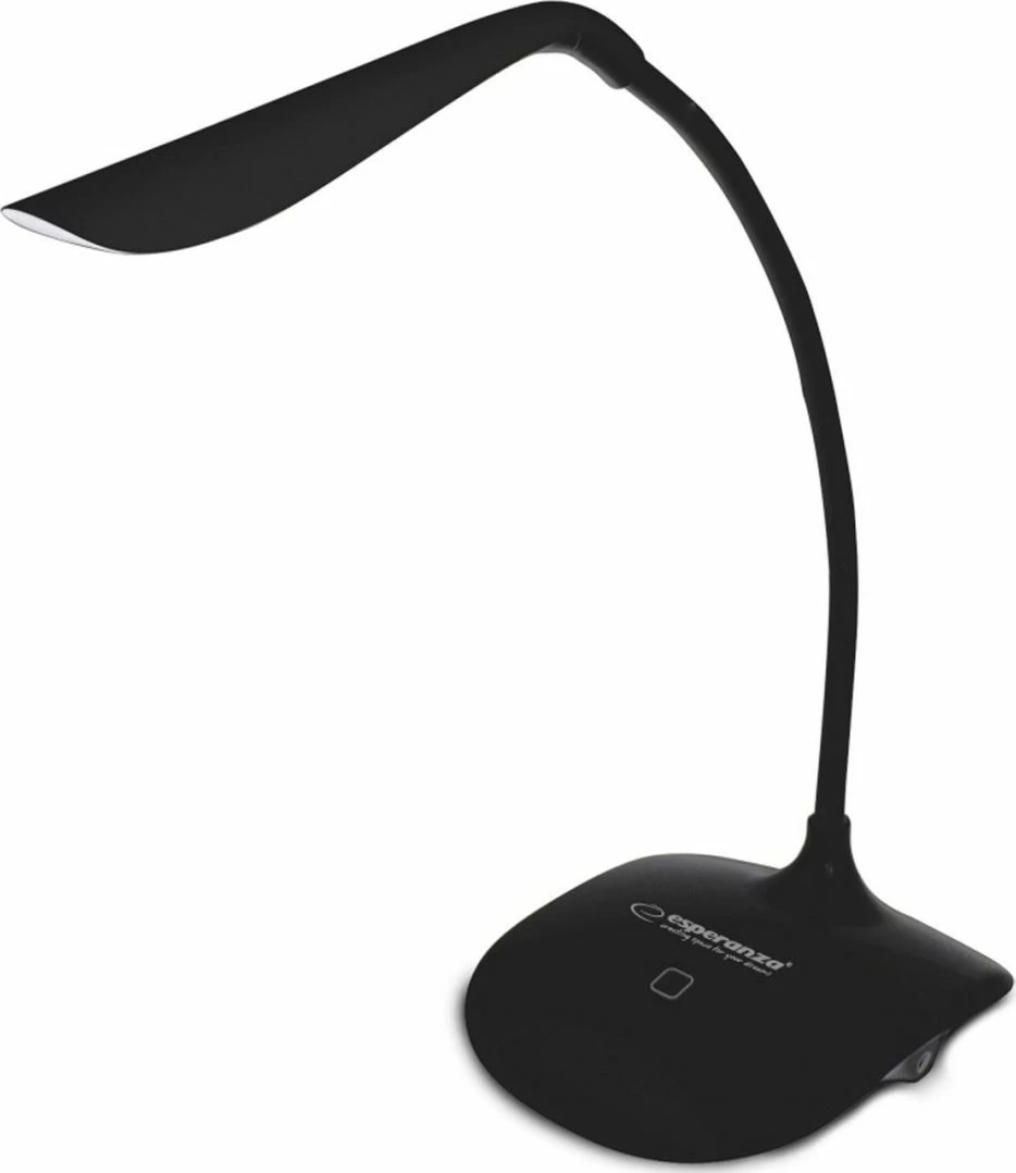 Lampë tavoline LED Esperanza Acruz ELD103K 3W 5500K me USB, e zezë