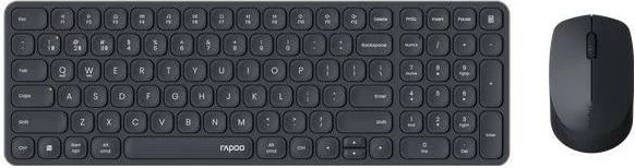 Set tastierë dhe maus Rapoo 9310M, multi-mode, i zi