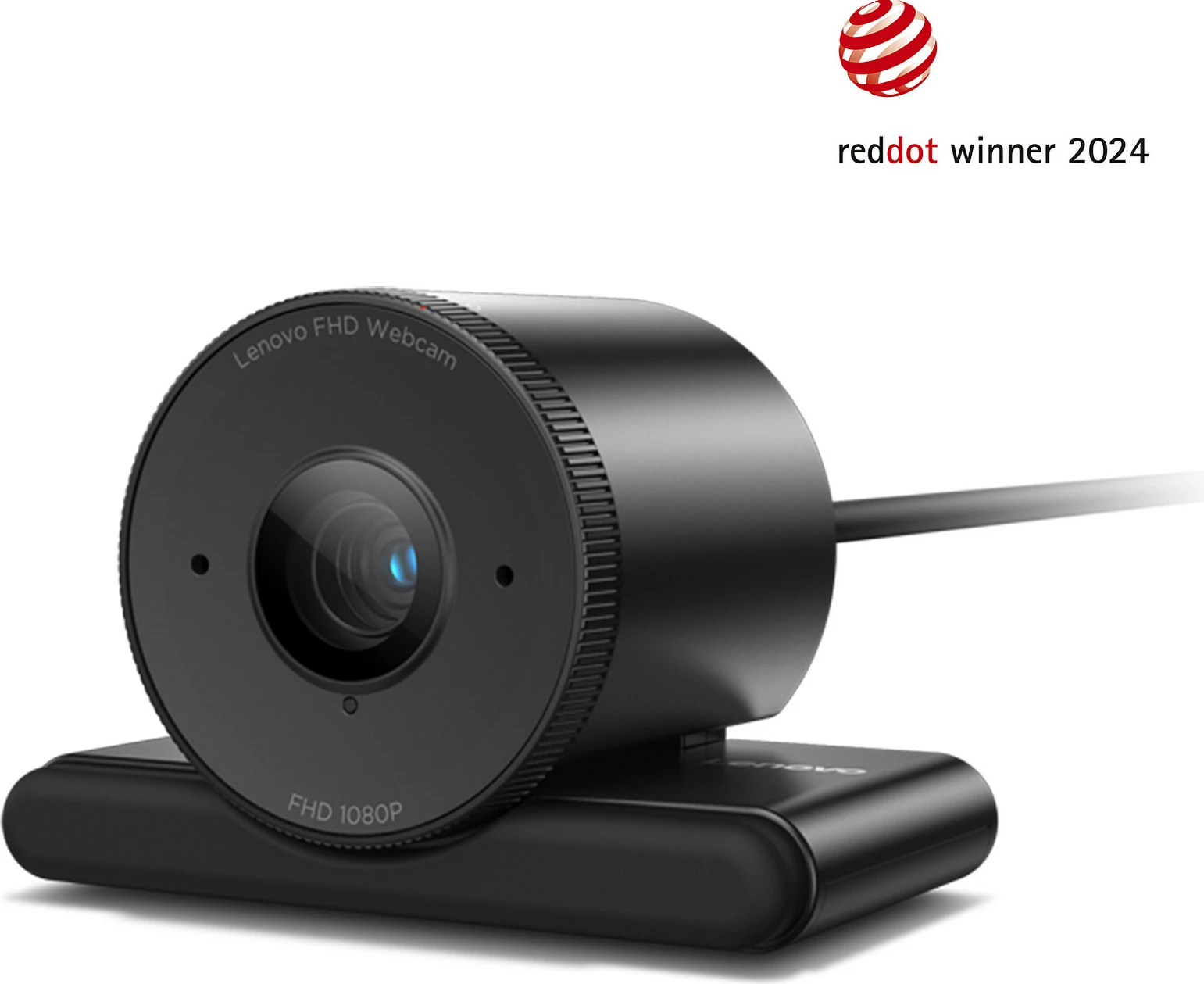 Webkamerë Lenovo Performance FHD 1080p, USB 2.0, me mikrofon, e zezë