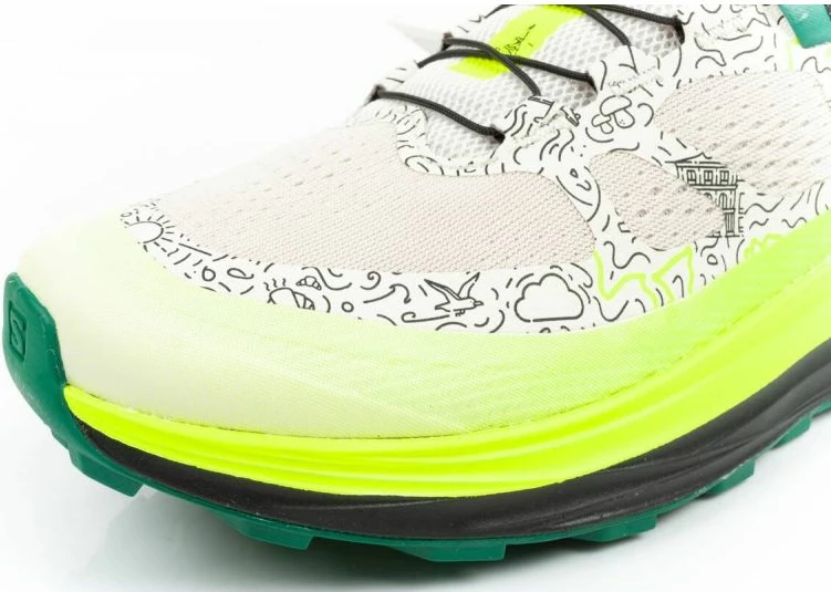 Atlete Salomon, bezhë/jeshile