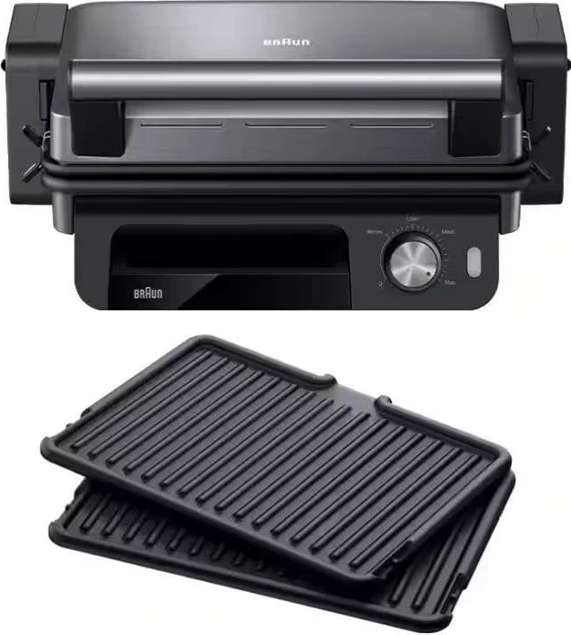 Grill tavoline Braun MultiGrill 5 CG5033IGY, 2000W, inox/zi