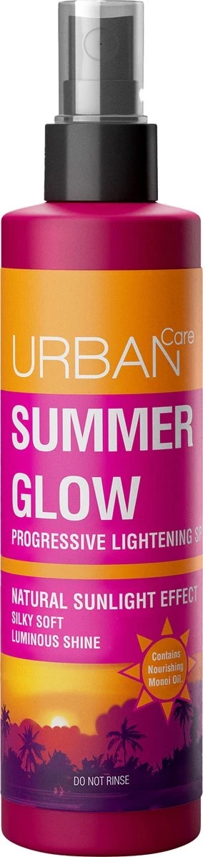 Sprej për flokë Urban Care Summer Glow Lightening, 150 ml