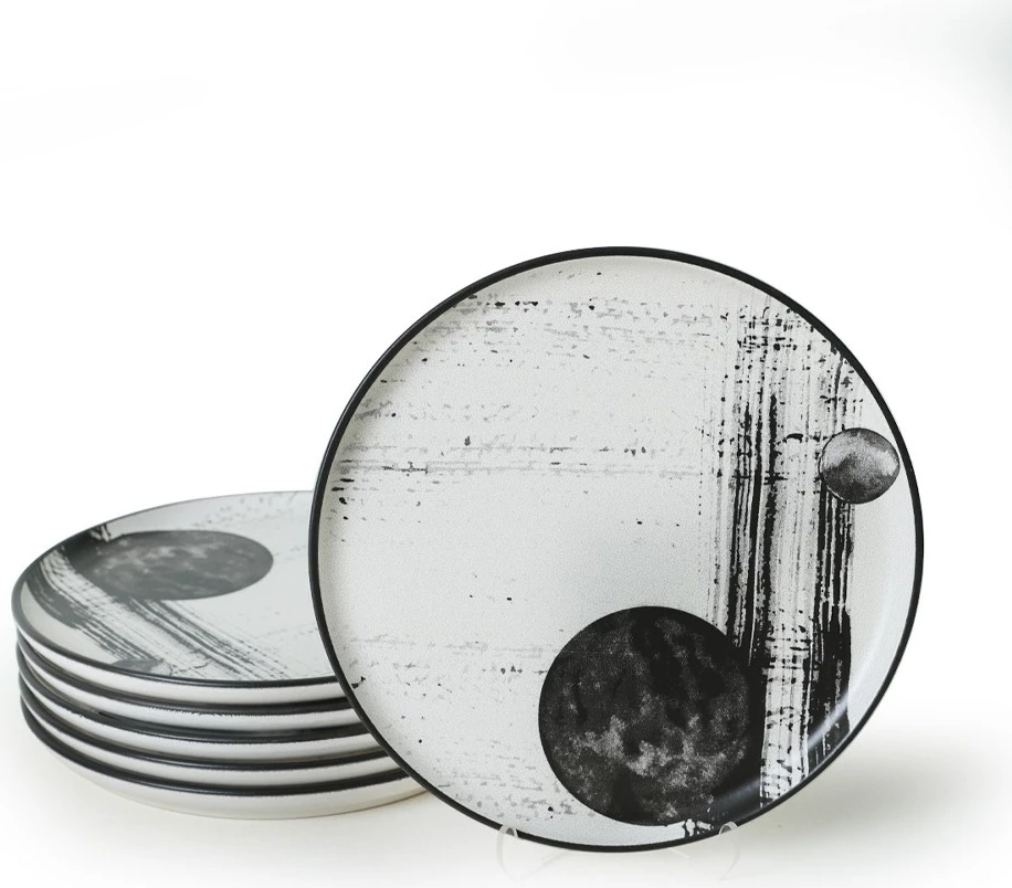 Set pjatash ëmbëlsirash (6 copë), Hermia Concept, X00017452
