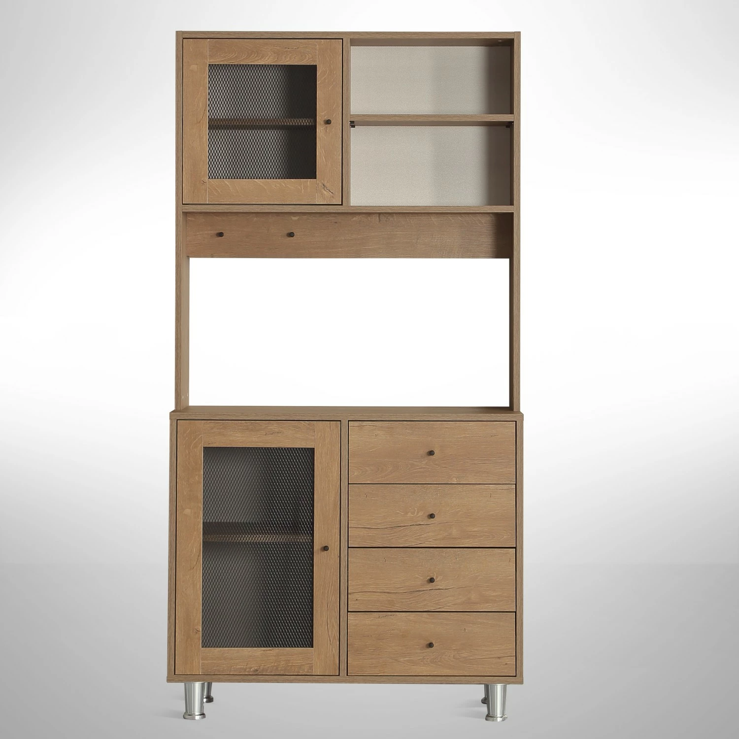 Dollap multifunksional, ngjyrë lisi kaukazian, Grano 96