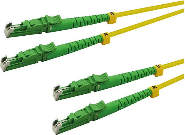 Kabllo fiber optike LogiLink OS2 LSH-LSH, 2m, 9/125µ, duplex, e verdhë