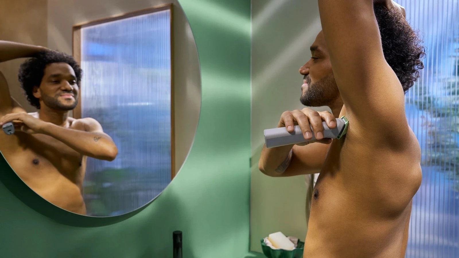 Trymer multifunksional Philips MG5921/15 5000 10‑në‑1, 120 min, Wet & Dry, tehe vetë-mprehëse, gri