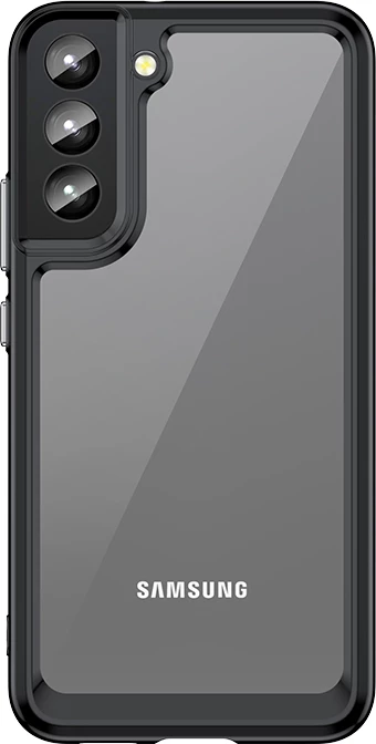 Mbështjellës Hurtel Outer Space Case për Samsung Galaxy S23+, i zi