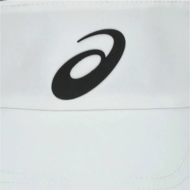 Kapelë visor Asics për meshkuj dhe fëmijë, e bardhë [Madhësia: M]