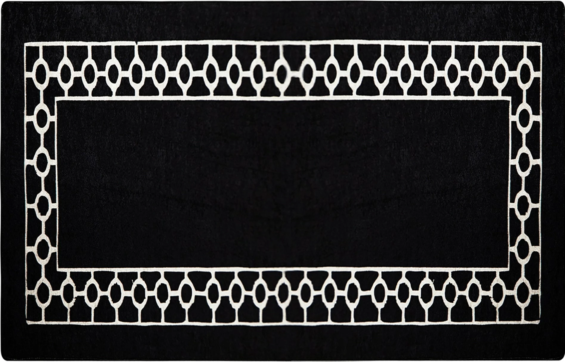 Qilim për korridor, Conceptum Hypnose, Bague, zi-bardhë, 100x200cm