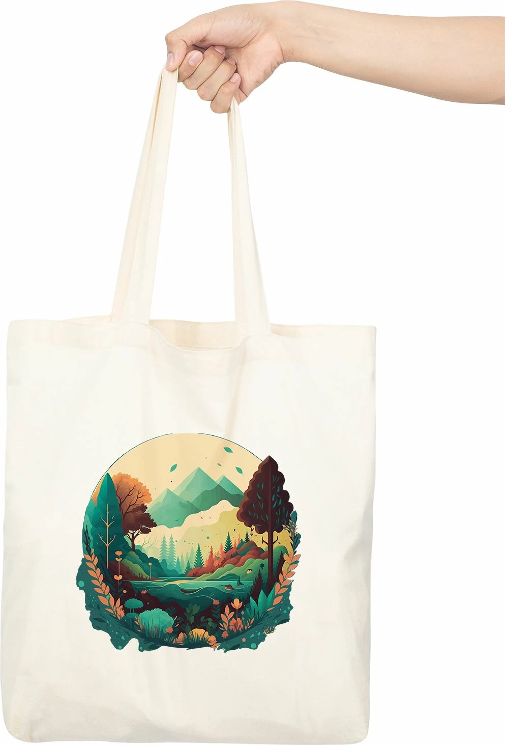 Çantë tote Zoozie Bags, model 19, shumëngjyrëshe