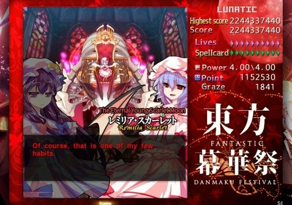 TouHou Makuka Sai: Fantastic Danmaku Festival EN/JA/RU/ZH/ZH Global