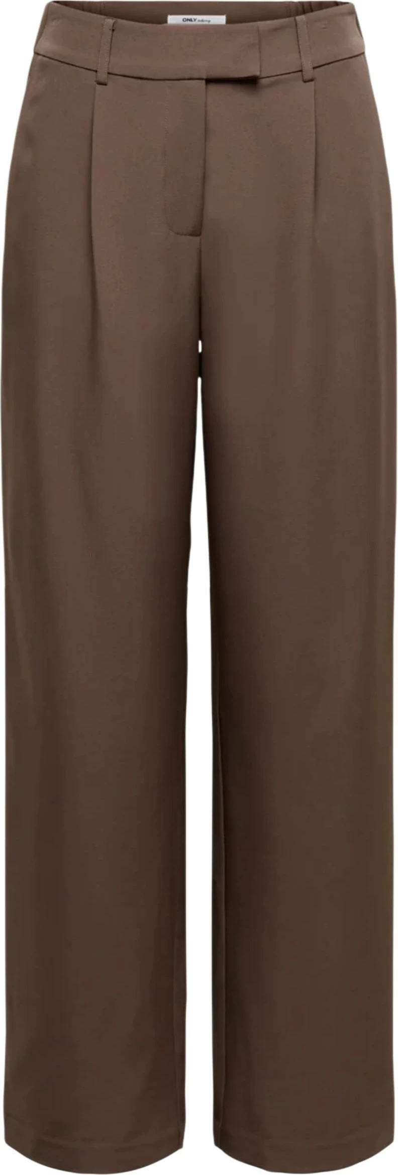 Pantallona për femra Only ONLLINDA-BERRY HW STR PANT CC, kafe [Madhësia: W38 L32]