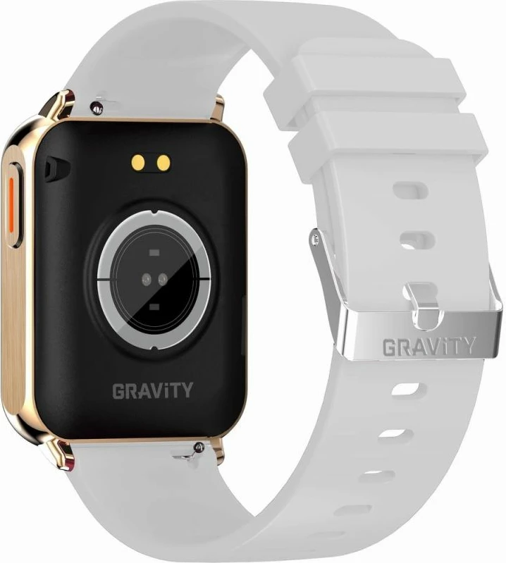 Smartwatch Gravity për femra, gri/rozë gold