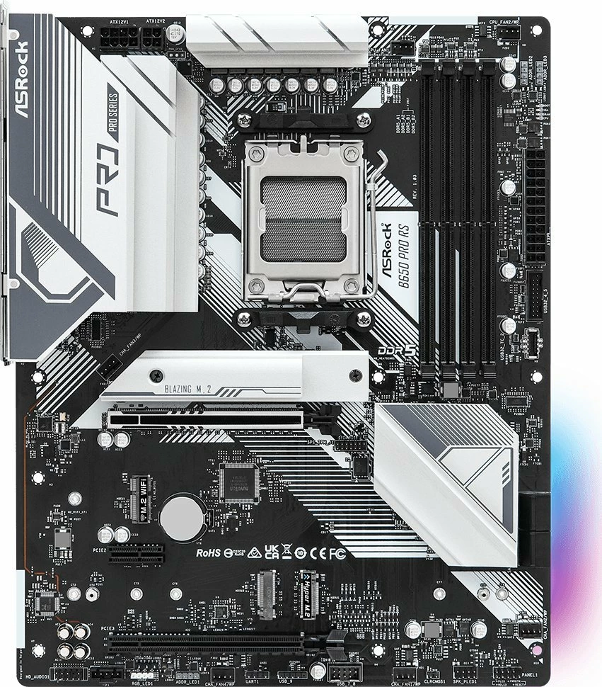 Pllakë amë ASRock B650 PRO RS ATX DDR5 128GB
