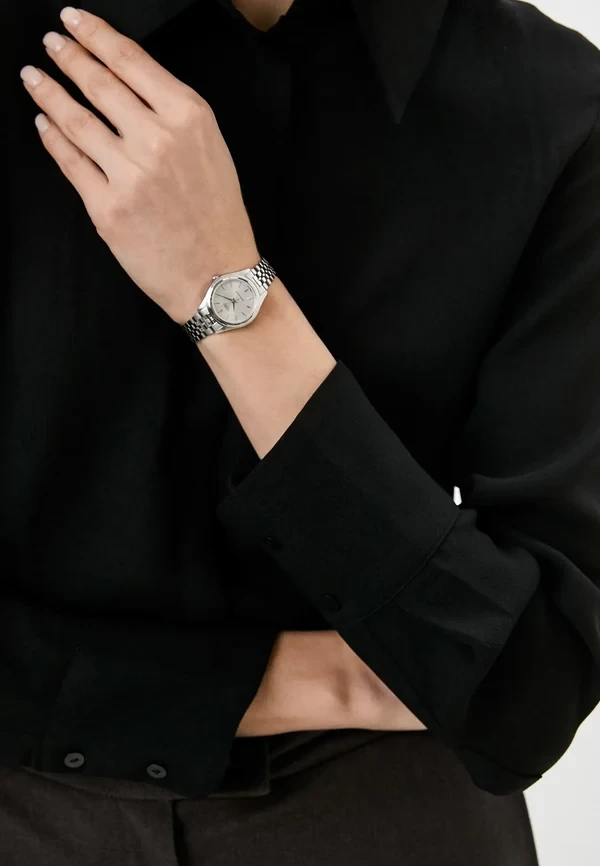 Orë dore Casio LTP-1129A-7A, e argjendtë