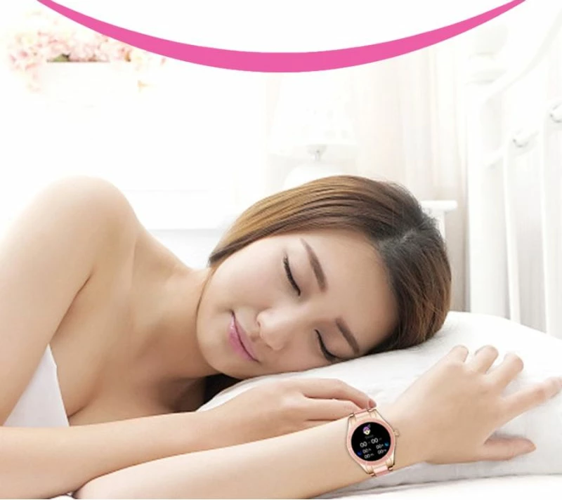 Smartwatch për femra Rubicon, rozë