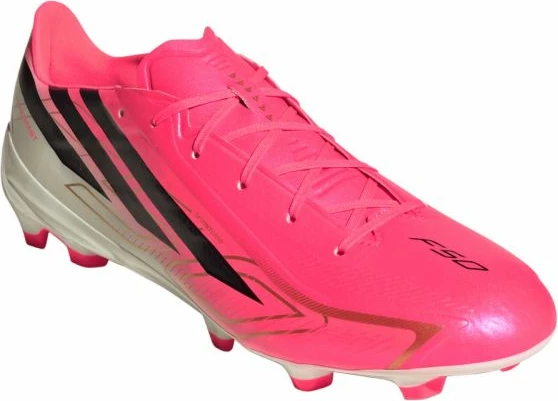 Atlete futbolli adidas F50 Hyperfast League FG IH9346, rozë [Madhësia: 43 1/3]