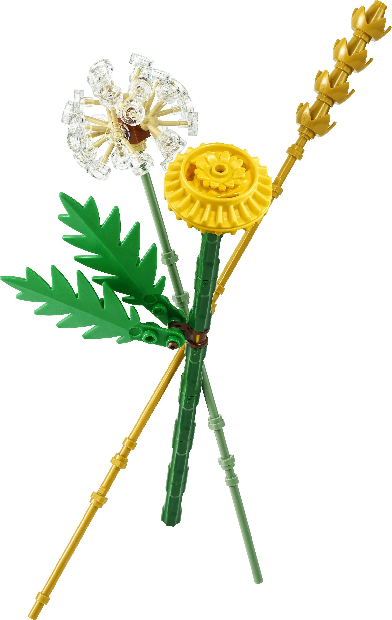 Set ndërtimi LEGO Botanicals Field Flowers 30701, 77 copë, shumëngjyrësh