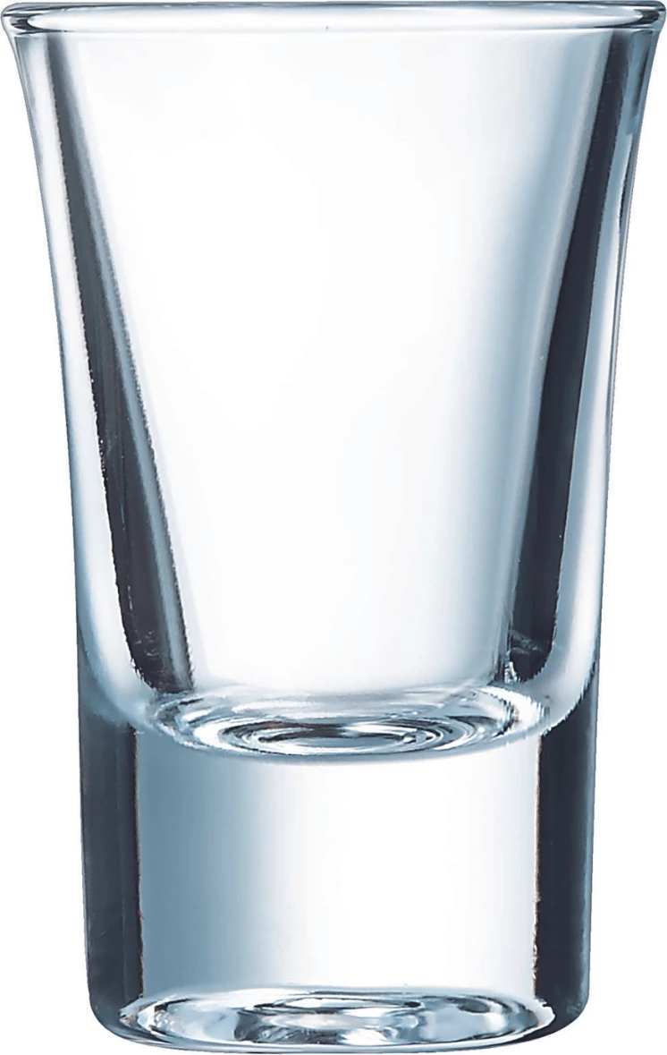 Gotë shot Arcoroc Hot Shot 34 ml, transparente, set 6 copë