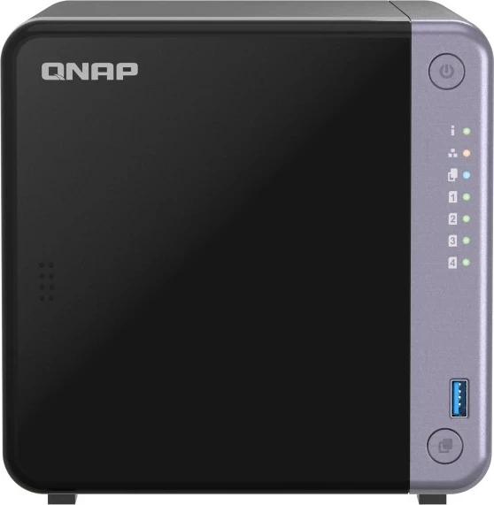 Server NAS QNAP TS-432X-4G, Tower, Ethernet LAN, Alpine AL-524, i zi
