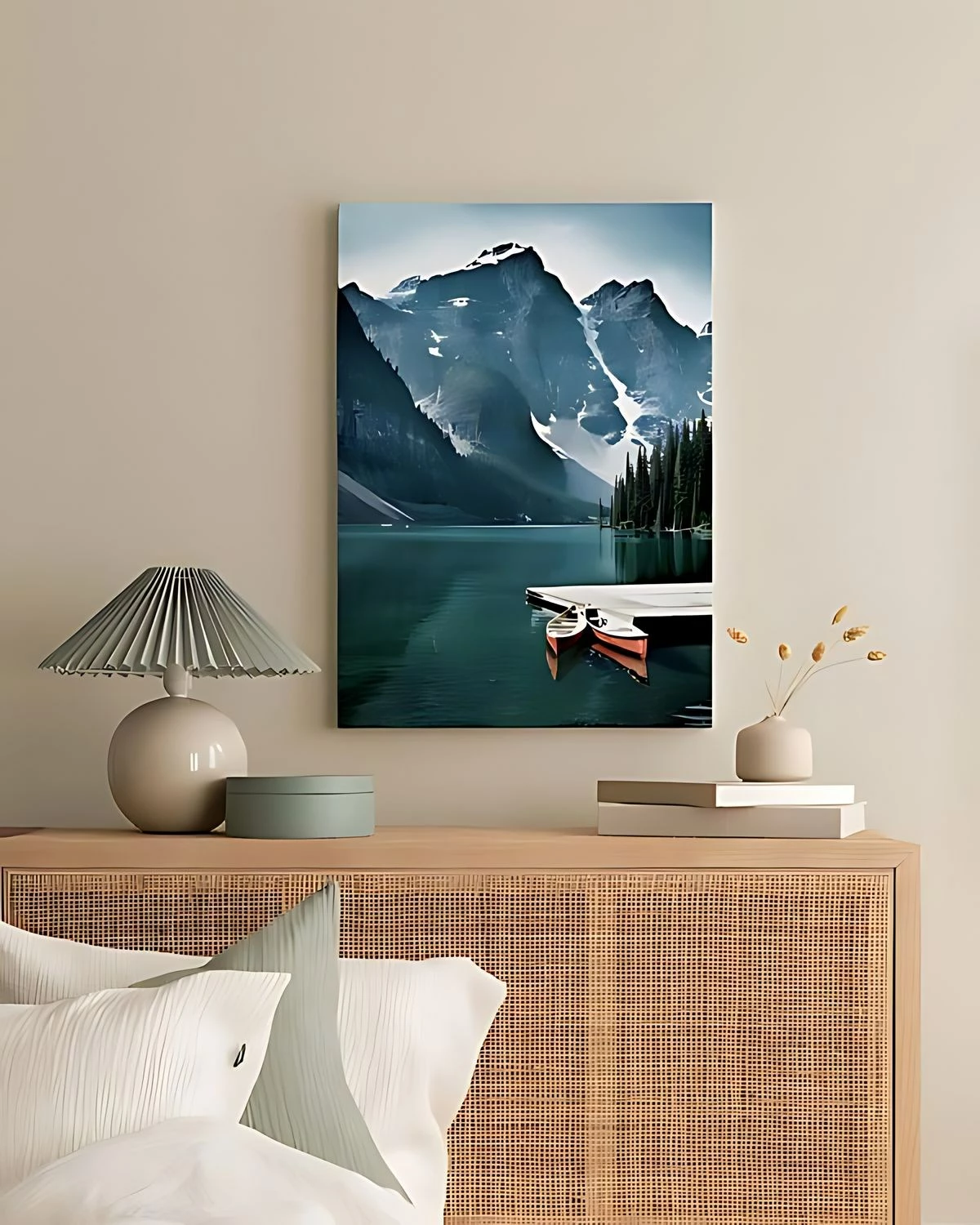 Pikturë dekorative në kanavacë, Wallity, Artcanvas1, shumëngjyrëshe, 40x60cm