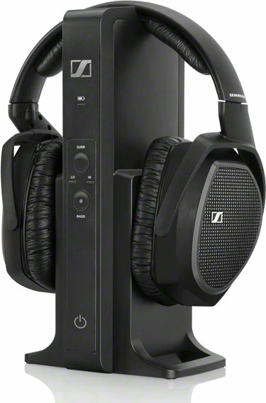 Kufje Sennheiser RS175 wireless 17-22000 Hz 114 dB, të zeza