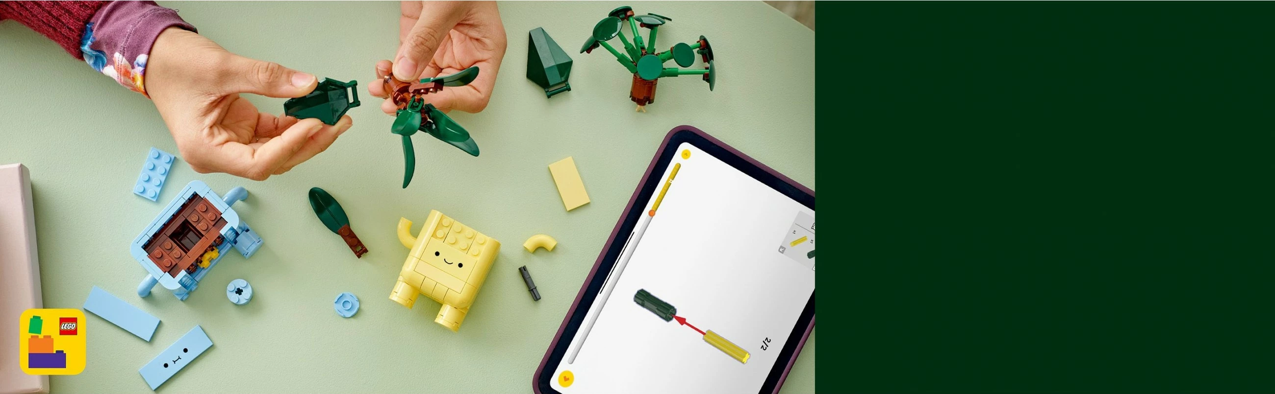 Set ndërtimi LEGO Botanicals 10349, 217 pjesë, shumëngjyrësh