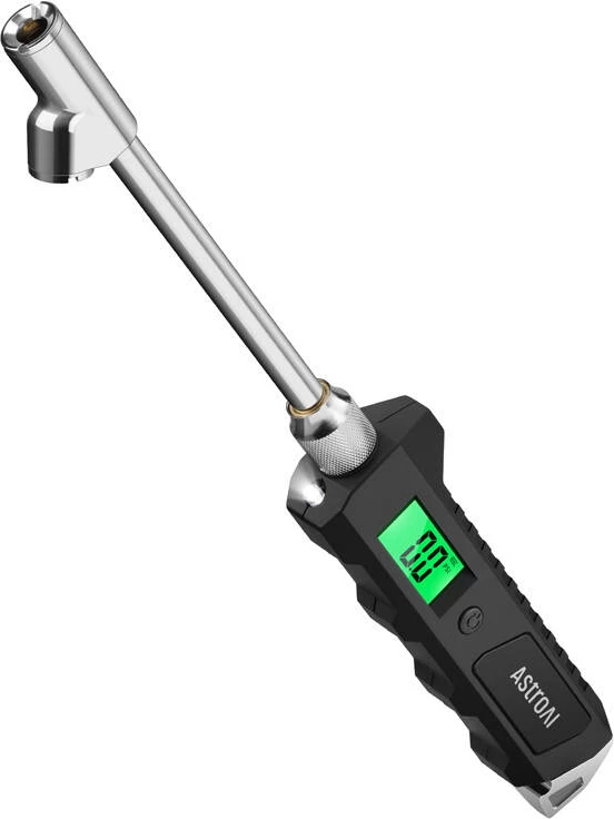 Matës digjital i presionit të gomave AstroAI GL-0911, 230PSI, i zi
