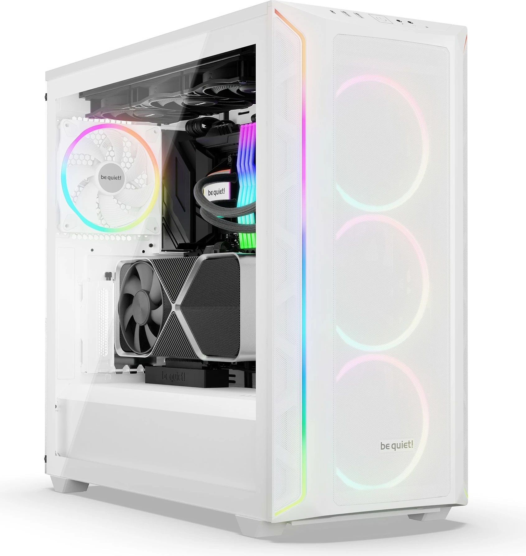 Kasë be quiet! Shadow Base 800 FX White, Midi Tower, PC, ATX, EATX, micro ATX, Mini-ITX, e bardhë