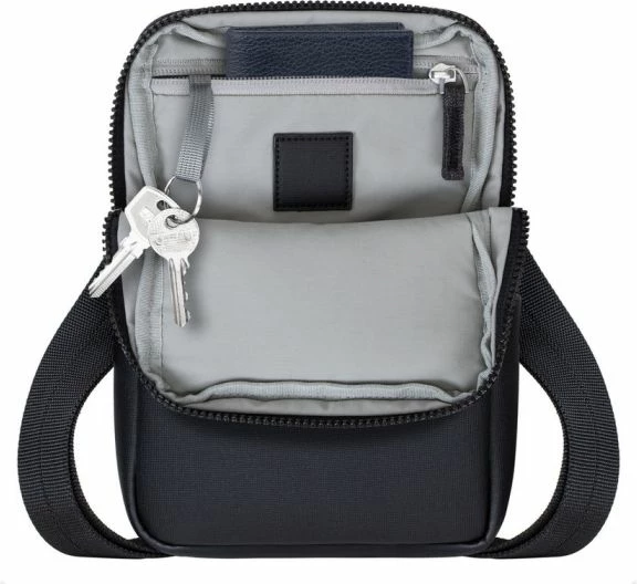 Çantë crossbody për tablet RIVACASE 8810, deri 8", e zezë melange