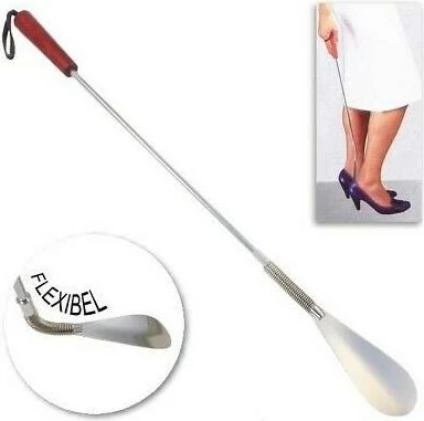 Shoehorn SUNDO, fleksibil, 600 mm, gri