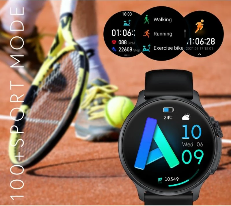 Smartwatch për meshkuj RUBICON, portokalli