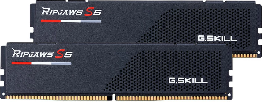 RAM Memorje G.Skill Ripjaws S5 F5-5200J4040A32GX2-RS5K, 64GB (2x32GB) DDR5 5200MHz, e zezë