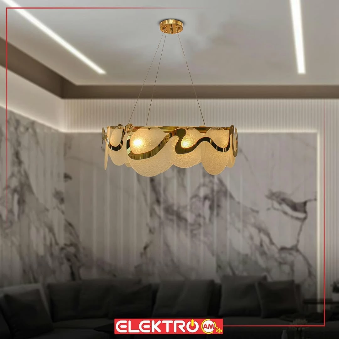 Abazhur i varur dekorativ 8051-GD