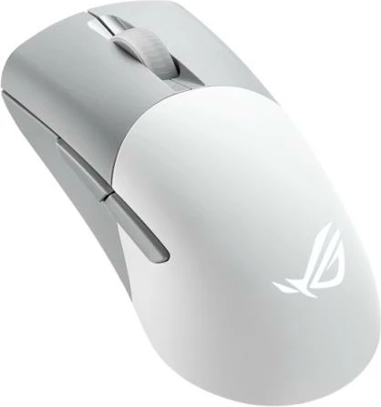 Maus Asus ROG Keris Wireless AimPoint 36,000 dpi tri-mode RGB pa tela, i bardhë (90MP02V0-BMUA10)