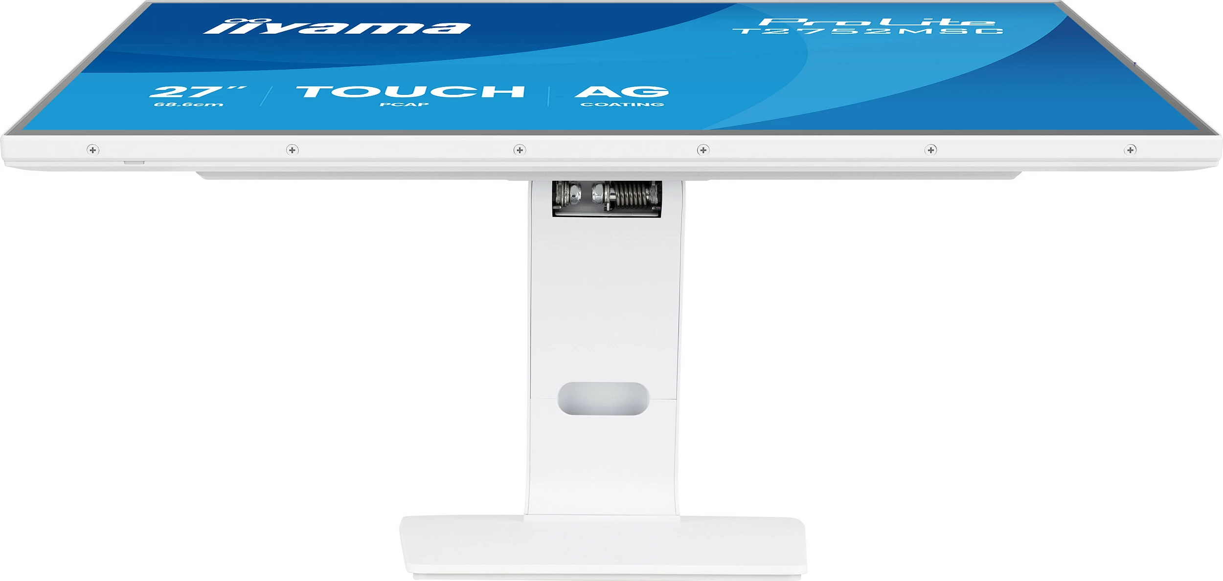 Monitor touch iiyama ProLite T2752MSC-W1AG, 27", Full HD, IPS, 10-point, i bardhë