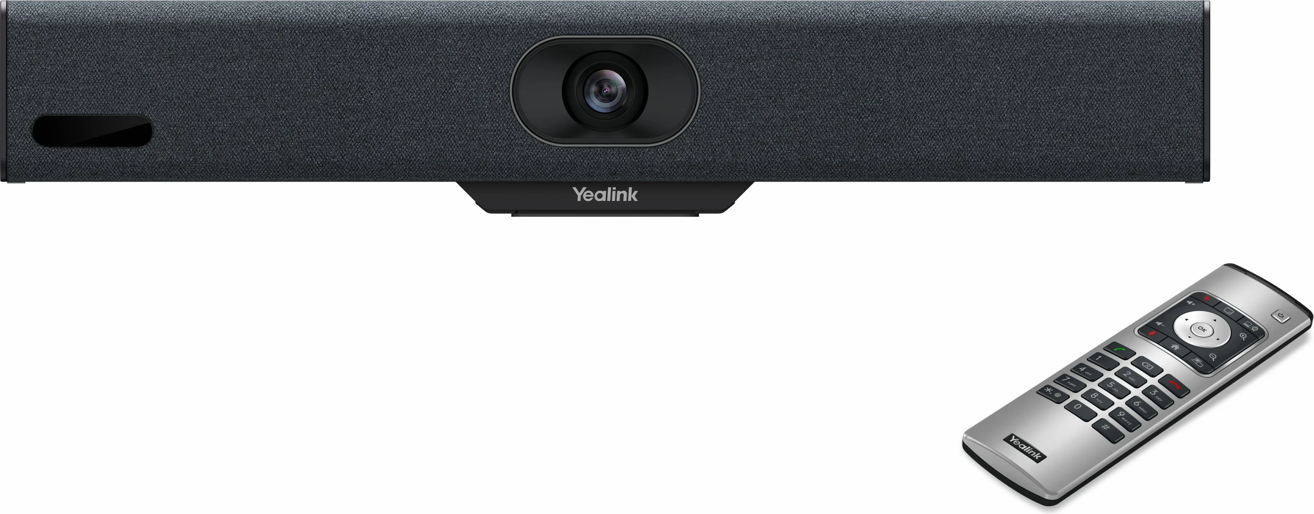 Video bar Yealink MeetingBar A10, 4K Ultra HD, Android 10, e zezë, gri