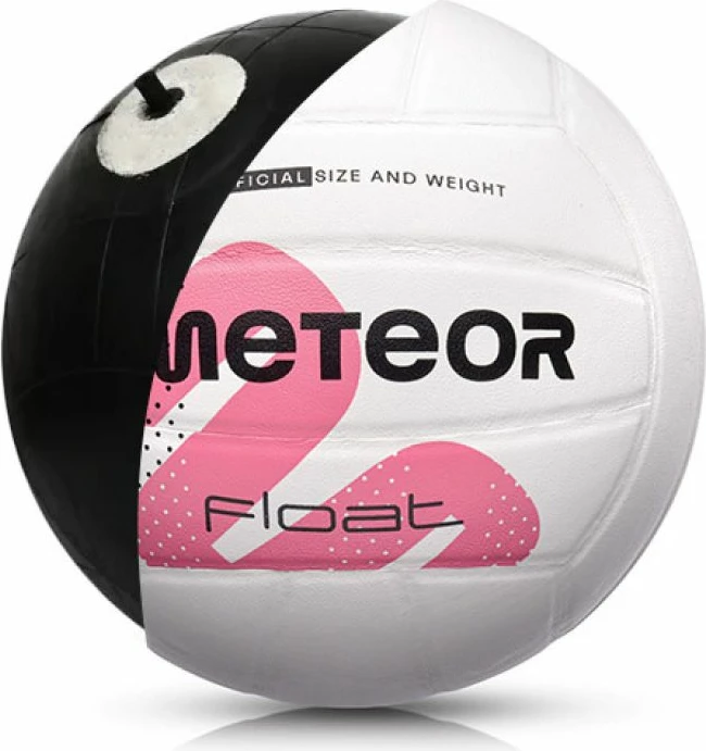 Top volejbolli Meteor uniseks, bardhë rozë