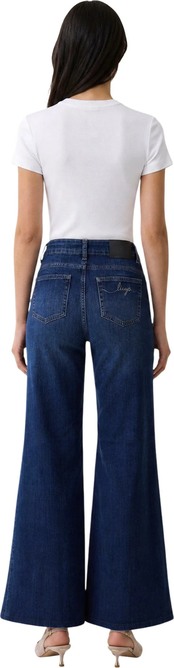 Xhinse për femra Liu Jo UF6106 D0356, blu e errët denim [Madhësia: W33]