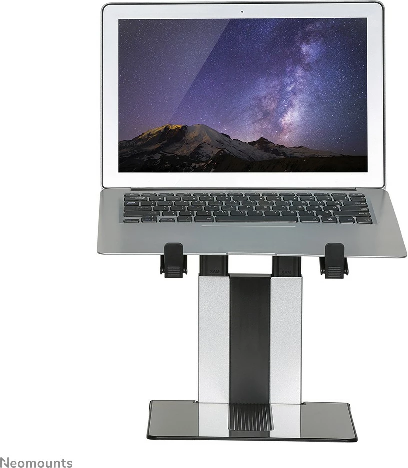 Mbajtës laptopi Neomounts Newstar NSLS200, plastikë, i palosshëm, 10-17 inç, argjend