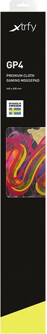 Mauspad Cherry XTRFY GP4, Multicolour, 460x400mm, Bazë kundër rrëshqitjes