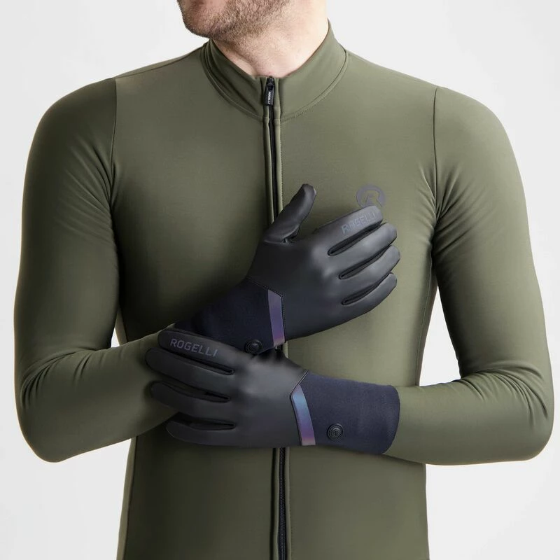 Doreza dimri Rogelli, unisex, të zeza