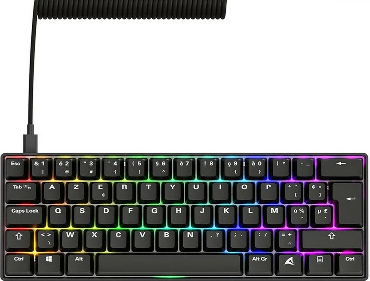 Tastierë gaming Sharkoon Skiller SGK50S4 Gen2, PBT, RGB, DE