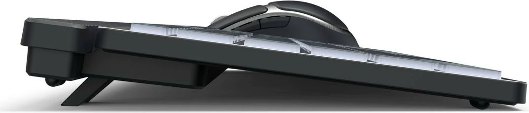 Set tastierë dhe maus wireless Hama WKM-750, QWERTY, i zi