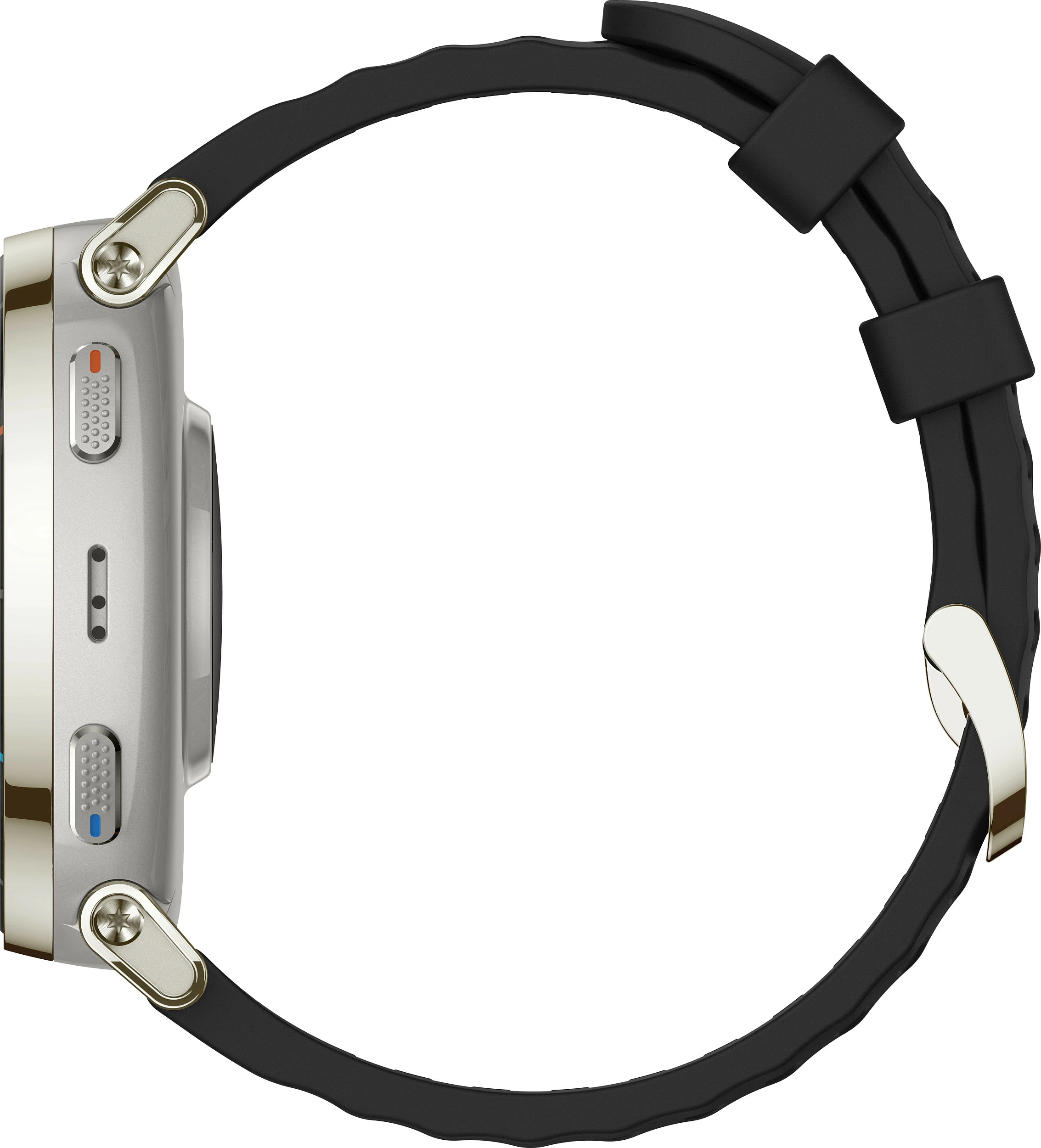Smartwatch AMAZFIT Active 3 Premium, AMOLED 1.32 inç, NFC, GPS, 5 ATM, rrip i zi, kasë ari