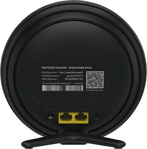 Router Telekom 40824613, Wi‑Fi 6, dual-band 2.4/5 GHz, 1x Gigabit LAN, i zi